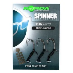 Hit cenowy Przypon Korda Spinner Hook Sections Kurv (3szt.)