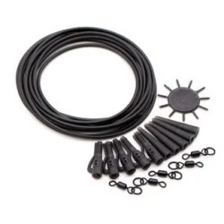 Zestaw z bezpiecznym klipsem Korda Dark Matter Leadclip Action Pack Silt Cena promocyjna