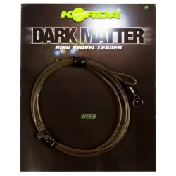 Przypon Korda Dark Matter Ring Swivel Leader, Weed Darmowa dostawa