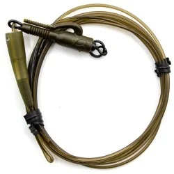 Zestaw z bezpiecznym klipsem Korda Dark Matter Hybrid Lead Clip Leader 100cm/18,1kg, Weed Ograniczona ilość