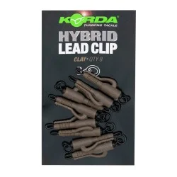 Bezpieczny klips Korda Hybrid Lead Clips Clay (8szt.) Nie przegap