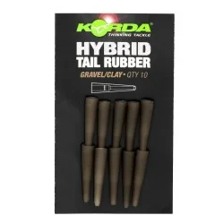 Nasadka Korda Hybrid Tail Rubber Gravel/Clay (10szt.) Nie przegap