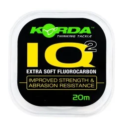 Super okazja Żyłka przyponowa Korda IQ2 Extra Soft Fluorocarbon 20m