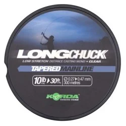 Nowy Żyłka Korda Long Chuck Tapered Mainline 300m, Clear