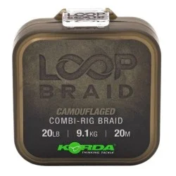 Sprawdź teraz Plecionka przyponowa Korda Loop Braid 9,1kg/20m