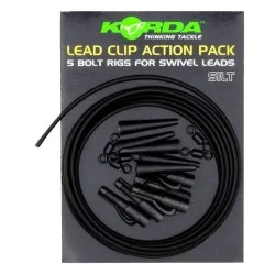Cena promocyjna Zestaw z bezpiecznym klipsem Korda Lead Clip Action Pack Silt