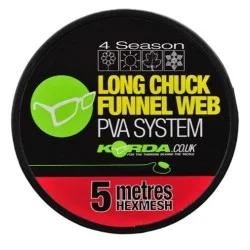 Tylko do końca tygodnia Siatka PVA Korda Long Chuck Funnel Web Hexmesh Refill