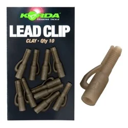 Popularny Bezpieczny klips Korda Lead Clip Clay (10szt.)