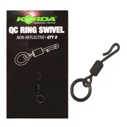 Krętlik z szybkozłączką Korda Quick Change Ring Swivel (8szt.) Najlepsza cena