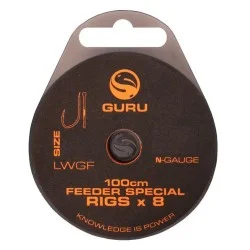 Przypon Guru LWGF Feeder Special Rigs 100cm (8szt.) Zamów teraz