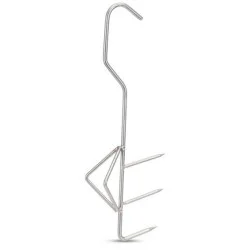 Wysoka jakość Hak do wędzenia Saenger Profi Edelstahl Raucherhaken 26cm (2szt.)