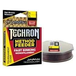 Żyłka Kamatsu Techron Method Feeder Fast Sinking 300m, Bottom Brown Nie przegap