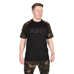 Zniżka Koszulka Fox Outline T-Shirt Black/Camo