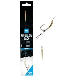 Obniżka ceny Przypon Nash Ring Blow Back Rig Barbless