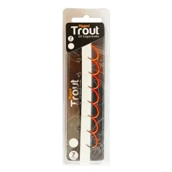 Zamów teraz Haczyk Westin Rigged Trout Single Hooks, UV Orange (7szt.)