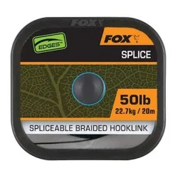 Bezpieczne zakupy Plecionka przyponowa Fox Naturals Splice Hooklength 22,7kg/20m