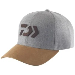 Dostępne od ręki Czapka z daszkiem Daiwa D-Vec Cap Sport Grey/Suede