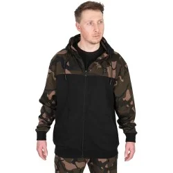 Bluza Fox LW Split Zip Hoody Black/Camo Dostępne od ręki