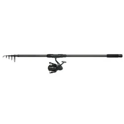 Zestaw wędka + kołowrotek DAM Charger Telecarp - 3,66m 3,00lb, 5000FD Do wyczerpania zapasów