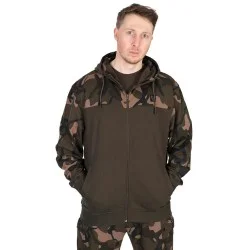 Hit sprzedaży Bluza Fox LW Split Zip Hoody Khaki/Camo