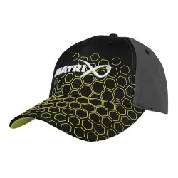 Super okazja Czapka z daszkiem Matrix Hex Print Baseball Cap Black