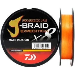 Plecionka Daiwa J-Braid Expedition X8E, Smash Orange Okazja