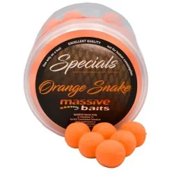 Kulki Massive Baits Top Shelf Pop-Ups 14mm - Orange Snake (200ml) Do wyczerpania zapasów