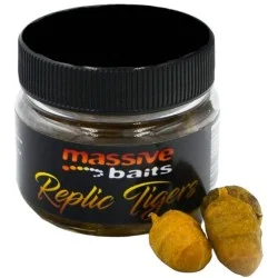 Tani Sztuczne orzechy tygrysie Massive Baits Replic Tigers - Strawberry Bergamotta (50ml)