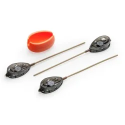 Zestaw podajników zanętowych z formą Mivardi Method Feeder Set QMR Flat Long L - 30/40/50g Dodaj do koszyka
