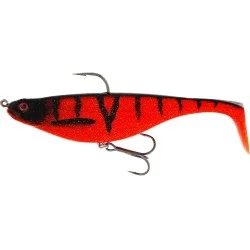 Łatwy zwrot Przynęta gumowa Westin Shadteez R'N R Sinking 16cm/55g, Fire