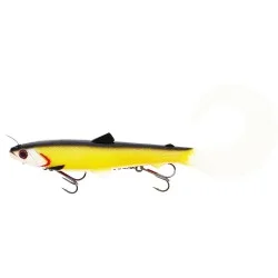 Ostatnia szansa Przynęta gumowa Westin Bullteez Curltail Inline Sinking 33cm/230g, Official Roach