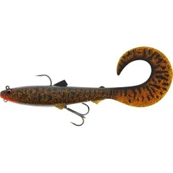 Tani Przynęta gumowa Westin Bullteez Curltail R'NR Sinking 21cm/73g, Motoroil Burbot