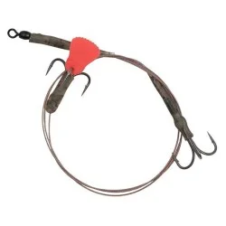 Zniżka Dozbrojka Fox Rage Predator Twin Treble Trace 52cm/40lb